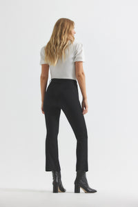 Black Crosby Crop Flare Trouser | Women's Pants by Derek Lam 10 Crosby