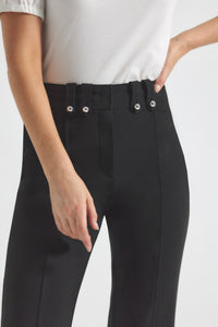 Black Dawson Flare Trouser |  Women's Pants by Derek Lam 10 Crosby