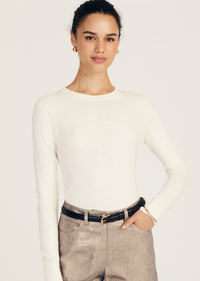 Alizee Long Sleeve Crew Neck Sweater |  Women's Sweater by Derek Lam 10 Crosby