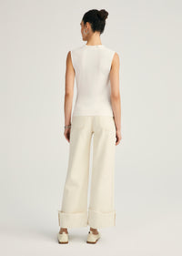 Alya Sleeveless Draped Top |  Women's Top by Derek Lam 10 Crosby