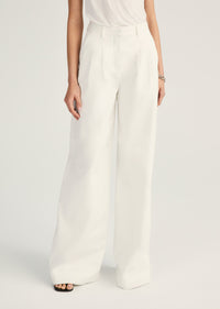 Juliana Wide Leg Pleat Front Trouser |  Women's Pants by Derek Lam 10 Crosby