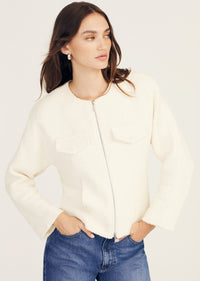 Prewett Zip Front Jacket |  Women's Jacket by Derek Lam 10 Crosby