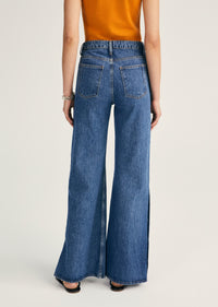 Nolan Side Snap Wide Leg |  Women's Denim by Derek Lam 10 Crosby