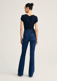 Barlow Pocket Front Flare |  Women's Denim by Derek Lam 10 Crosby