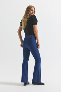  Dark Wash Robertson Flare Trousers | Women's Denim by Derek Lam 10 Crosby