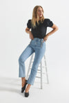 Dover Light Robertson Crop Flare Jeans |  Women's Denim by Derek Lam 10 Crosby