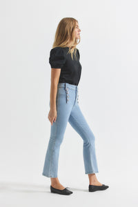 Dover Light Robertson Crop Flare Jeans |  Women's Denim by Derek Lam 10 Crosby