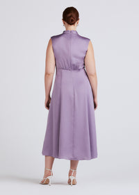 Dusk Tate Sleeveless Mock Neck Dress | Women's Dresses by Derek Lam 10 Crosby