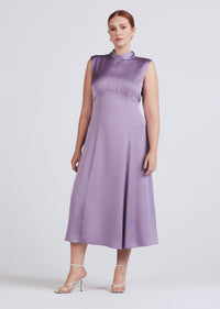 Dusk Tate Sleeveless Mock Neck Dress | Women's Dresses by Derek Lam 10 Crosby