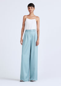 Joetta Wide Leg Pleat Front Trouser |  Women's Pants by Derek Lam 10 Crosby