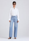 Sutton Vintage Faye High Rise Tailored Wide Leg | Women's Pants by Derek Lam 10 Crosby