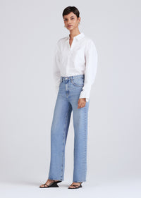 Sutton Vintage Faye High Rise Tailored Wide Leg | Women's Pants by Derek Lam 10 Crosby