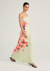 Milou One Shoulder Maxi Gown |  Women's Dress by Derek Lam 10 Crosby