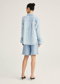 Wesley Denim Shirt |  Women's Top by Derek Lam 10 Crosby