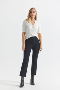 Midnight Crosby Crop Flare Trouser | Women's Pants by Derek Lam 10 Crosby