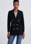 Midnight Walter Double Breasted Jacket | Women's Jacket by Derek Lam 10 Crosby