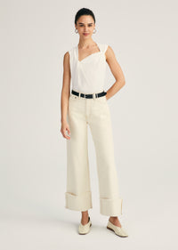 Koren Cuffed Straight Leg |  Women's Denim by Derek Lam 10 Crosby