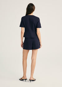 Brenda Short Sleeve Peplum Jacket |  Women's Jacket by Derek Lam 10 Crosby