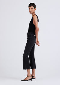 Noir Robertson Crop Flare Trouser | Women's Pants by Derek Lam 10 Crosby