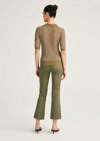 Axelle Polo Sweater | Women's Sweater by Derek Lam 10 Crosby