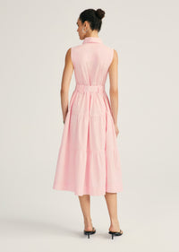 Florence Sleeveless Shirt Dress | Women's Dress by Derek Lam 10 Crosby