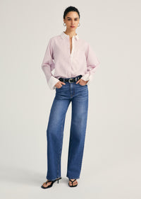 Wesley Embellished Shirt |  Women's Top by Derek Lam 10 Crosby