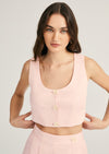 Leo Crop Vest |  Women's Top by Derek Lam 10 Crosby