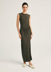 Kimberly Ruched Midi Dress |  Women's Dress by Derek Lam 10 Crosby