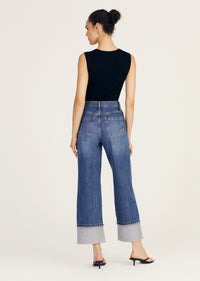 Simona Cuffed Straight Leg |  Women's Denim by Derek Lam 10 Crosby