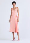 Kathleen Sleeveless Shoulder Tie Midi Dress |  Women's Dress by Derek Lam 10 Crosby