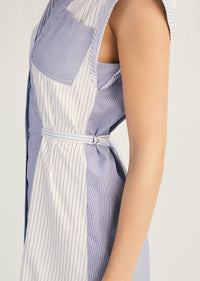 Peyton Sleeveless Shirt Dress |  Women's Dress by Derek Lam 10 Crosby