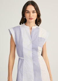 Peyton Sleeveless Shirt Dress |  Women's Dress by Derek Lam 10 Crosby