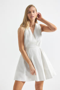 White Tia Dress |  Women's Dress by Derek Lam 10 Crosby