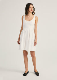 Jade Sleeveless Bubble Hem Dress |  Women's Dress by Derek Lam 10 Crosby