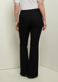 Black Maeve Front Slit Trouser | Women's Pant by Derek Lam