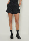 Black Monterey Belted Short | Women's Short by Derek Lam 10 Crosby