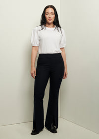 Midnight Maeve Front Slit Trouser | Women's Pant by Derek Lam