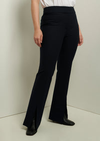 Midnight Maeve Front Slit Trouser | Women's Pant by Derek Lam