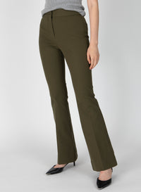 Crosby Flare Trouser - Army