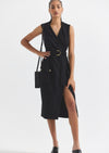 Black Alana Utility Dress |  Women's Dress by Derek Lam 10 Crosby