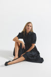 Black Buffy Utility Dress | Women's Dress by Derek Lam 10 Crosby