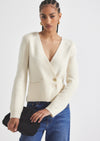 Blanc de Blanc Minta Cardigan | Women's Sweater by Derek Lam 10 Crosby